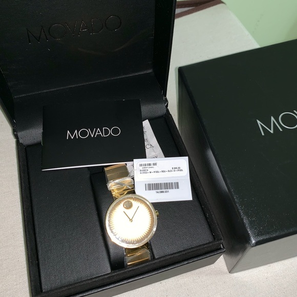 Movado Women's Edge Swiss Quartz Bracelet Watch - Picture 6 of 7